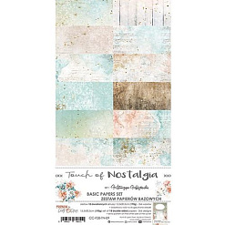 Набор бумаги 30х15 см "Touch of nostalgia. Basic", 18 листов (CraftO'Clock)