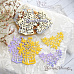Нож "Французская любовь. Букеты", 5,5х6 см (ScrapMania)