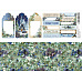 Лист с картинками 10х30 см "Дачный Новый Год. Ярлыки и теги" (ScrapMania)