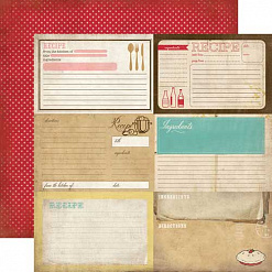 Набор бумаги 30х30 см "Homemade with Love", 12 листов (Carta Bella)