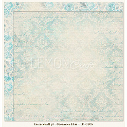Набор бумаги 15х15 см "Gossamer blue", 36 листов (Lemon Craft)