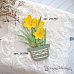 Нож "Первоцветы. Нарциссы", 7х10 см (ScrapMania)