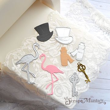 Нож "Алиса в сказке" 8,4х5 см (ScrapMania)