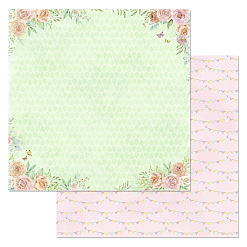 Набор бумаги 30,5х30,5 см "Улыбка весны", 12 листов (ScrapMania)