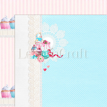 Бумага "Something Sweet 01" (Lemon Craft)