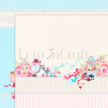 Бумага "Something Sweet 06" (Lemon Craft)