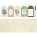 Лист с картинками 10х30 см "Грибное лукошко. Ярлыки" (ScrapMania)