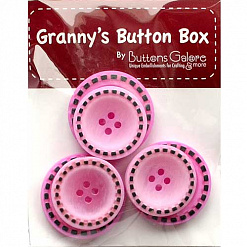 Набор пуговиц "Клубника" (Buttons Galore)
