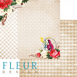 Бумага "В стране чудес. Невозможное возможно" (Fleur-design)