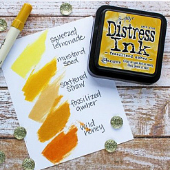 Штемпельная подушечка Distress Ink Разлетевшаяся солома (Scattered Straw)
