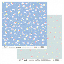 Набор бумаги 15х15 см "Моя ягодка", 12 листов (Mr.Painter)