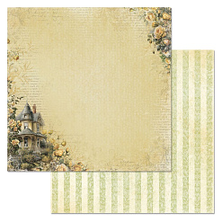 Бумага "Затерянная среди роз. Особняк" (ScrapMania)