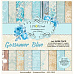 Набор бумаги 15х15 см "Gossamer blue", 36 листов (Lemon Craft)