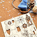 Чипборд "Новогодние гномы. Персонажи", 12х15 см (ScrapMania)