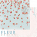 Набор бумаги 20х20 см "Зефир", 12 листов (Fleur-design)
