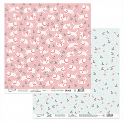 Набор бумаги 15х15 см "Моя ягодка", 12 листов (Mr.Painter)