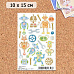 Набор наклеек А6 "Роботы" (ScrapMania)