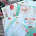 Набор бумаги 30,5х30,5 см "Любовь начинается с кофе", 9 листов (ScrapMania)