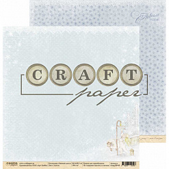 Набор бумаги 30х30 см "Зимний ангел", 14 листов (CraftPaper)