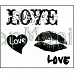 Набор штампов "Love"