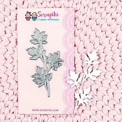 Нож "Ветка петрушки", 4,5х9,4 см (Scrapiki)