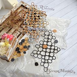 Нож "Каменный фон", 6,8х11,2 см (ScrapMania)