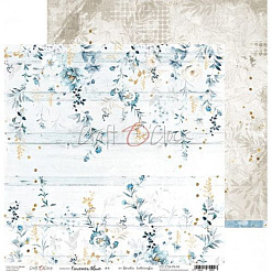 Набор бумаги 30х30 см "Forever blue", 6 листов (CraftO'Clock)