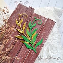 Нож "Веточка с завитком", 4,6х7,9 см (ScrapMania)