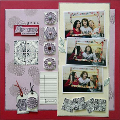 Штамп "Дзен 5", 3,5х3,5 см (Студия "Елена")