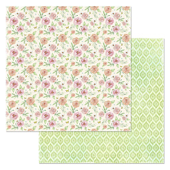 Набор бумаги 30,5х30,5 см "Улыбка весны", 12 листов (ScrapMania)