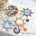 Нож "Рамка. Штурвал", 6х6 см (ScrapMania)
