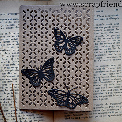 Нож "Бабочки", 5х3 см (Scrapfriend)