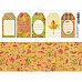 Лист с картинками 10х30 см "Уютная осень. Ярлыки" (ScrapMania)