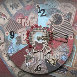 Набор бумаги 30х30 см "Time to Dream" на английском, 10 листов (Скрапмир)