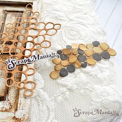Нож "Каменный фон", 6,8х11,2 см (ScrapMania)