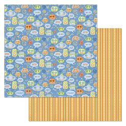 Бумага "Роботы. Привет" (ScrapMania)