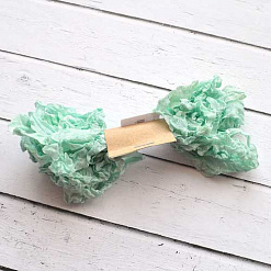 Шебби лента "Мятная", ширина 1,5 см, длина 5 м (Craft)