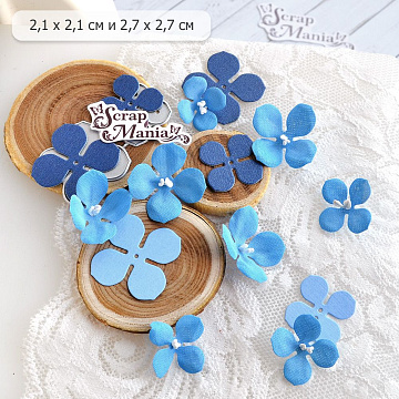 Нож "Цветок гортензии", 2,7х2,7 см (ScrapMania)