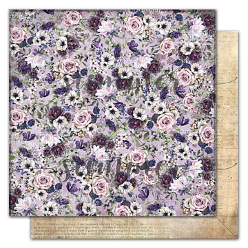 Бумага "Darkness. Floral fields" (Summer Studio)