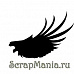 Штамп "Крыло правое-1" (Скрапклуб)
