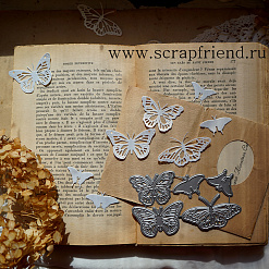 Нож "Бабочки", 5х3 см (Scrapfriend)
