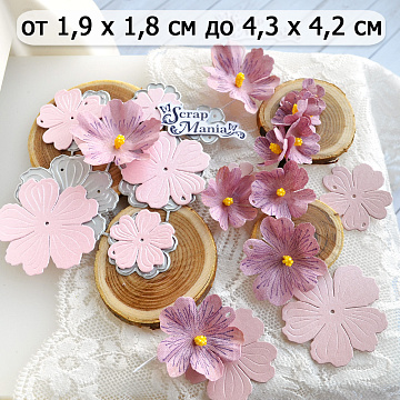 Нож "Мальва большая", 4,3х4,2 см (ScrapMania)