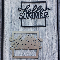 Нож "Hello Summer", 5,2х5,6 см (ArtScrap)