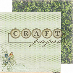Бумага "Хочу в поход. Певчая птичка" (CraftPaper)