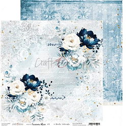 Набор бумаги 30х30 см "Forever blue", 6 листов (CraftO'Clock)