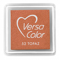 Подушечка чернильная пигментная Versacolor, размер 2,5х2,5 см, цвет топаз