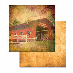 Набор бумаги 15х15 см "Covered Bridges", 24 листа (Ken Oliver)