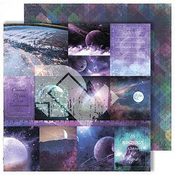 Бумага "Reach for the stars. Cards" (DreamLight Studio)
