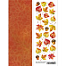 Лист с картинками 10х30 см "Уютная осень. Листья 4" (ScrapMania)