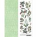 Лист с картинками 10х30 см "Грибное лукошко. Ягодки и травинки" (ScrapMania)